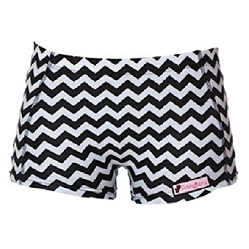 CrazyPantsBlack/White Chevron Small