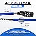 DocksLocks Weatherproof Straight Security Cable Lock (5ft to 25ft Lengths) with Resettable Combination, Anti-Theft Protection for Kayak, Bike, Paddleboard, Scooter, Equipment, Bicycles and More 25ft