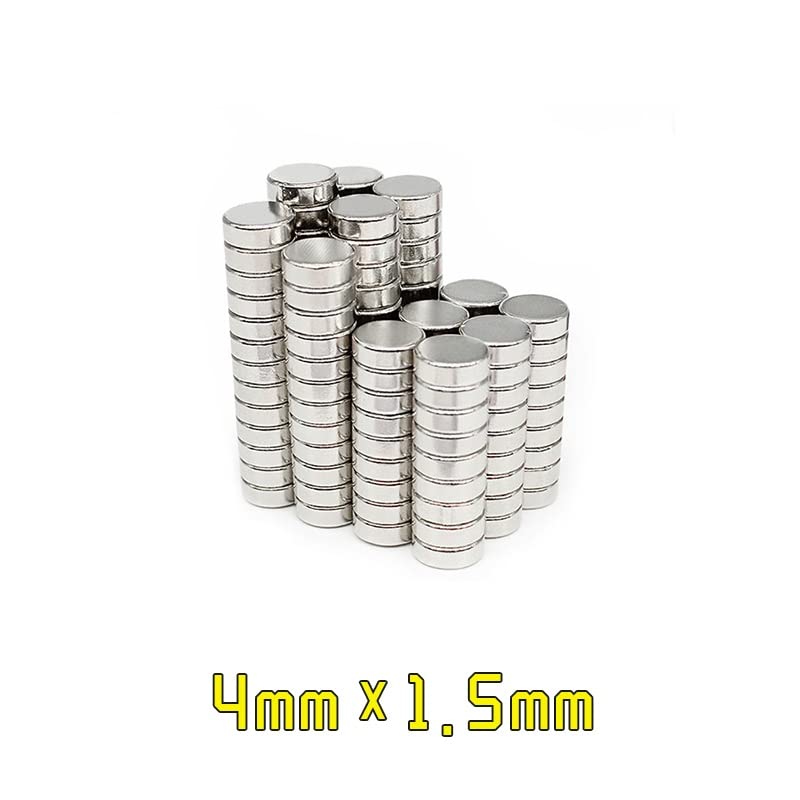 50/100/200/500/1000/3000 szt. 4 x 1,5 okrągły mały stały dysk magnetyczny .5 mm 4 * 1 (1000 szt.)