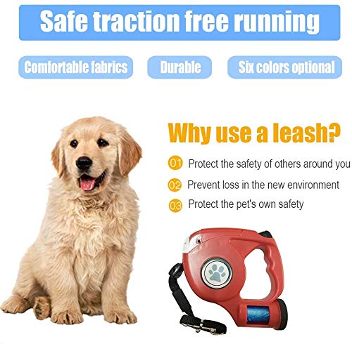 Laisse rétractable pour chien sans nœuds pour stopper les balades stressantes et emmêlées - 7