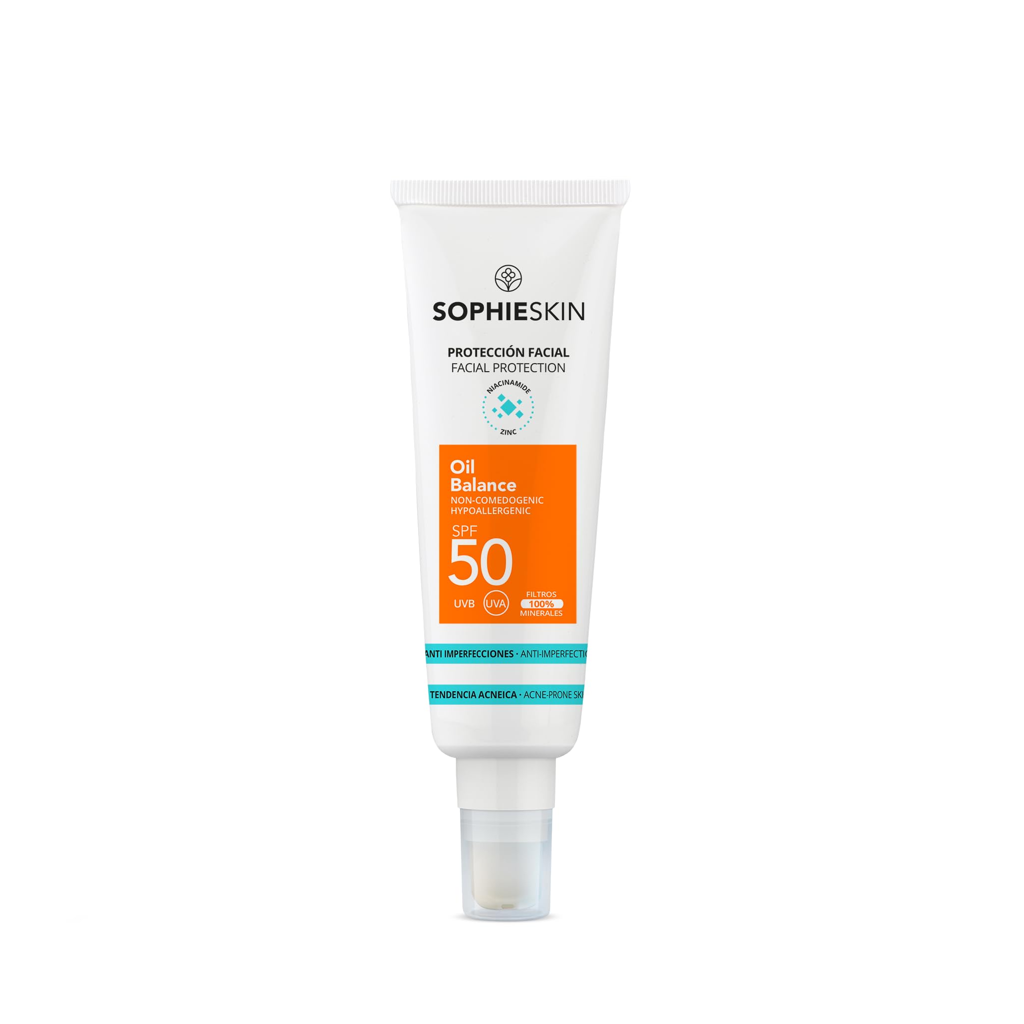Sophieskin Oil Balance Facial Sunscreen 50 SPF - 50ml