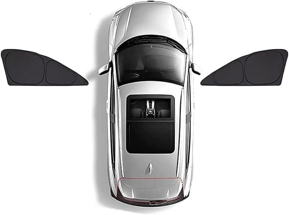 Car Side Window Sunshades for Acura MDX 2007-2011, Auto Front Rear Sunshield Anti-UV Sunshade Privacy Protection Visor Breathable Accessories,A/2 Front Doors