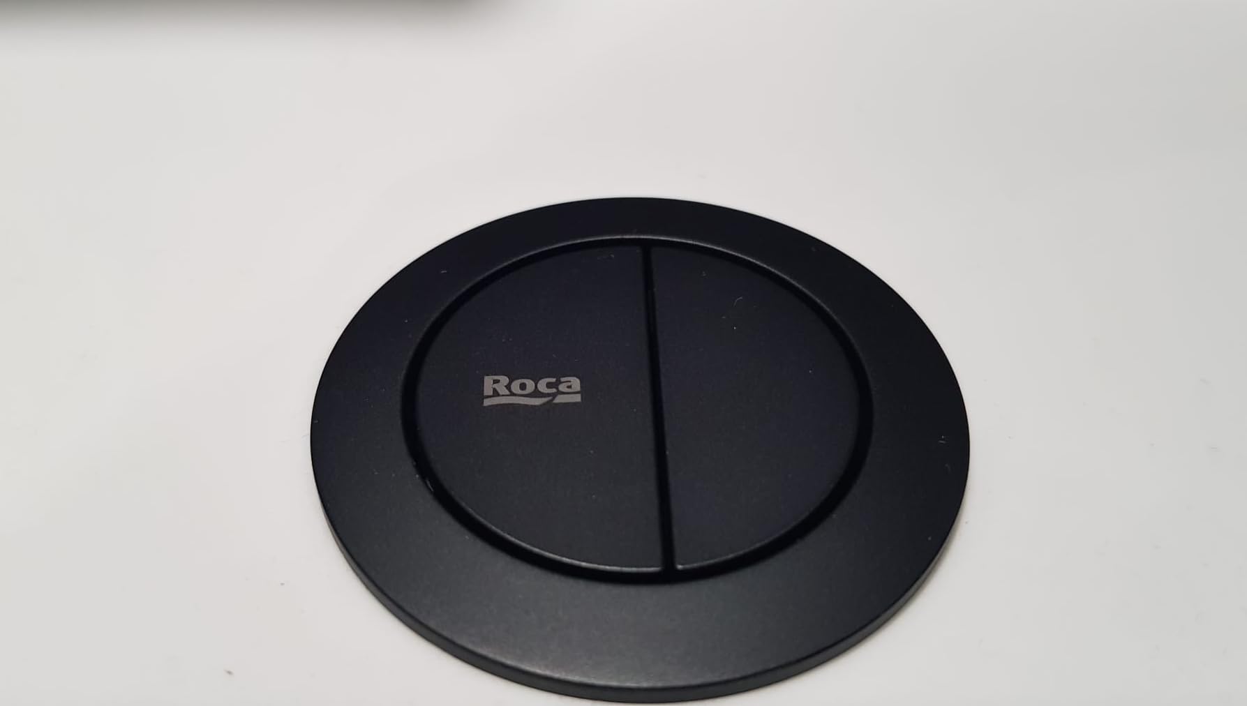 Roca Black Matt Toilet Push Button