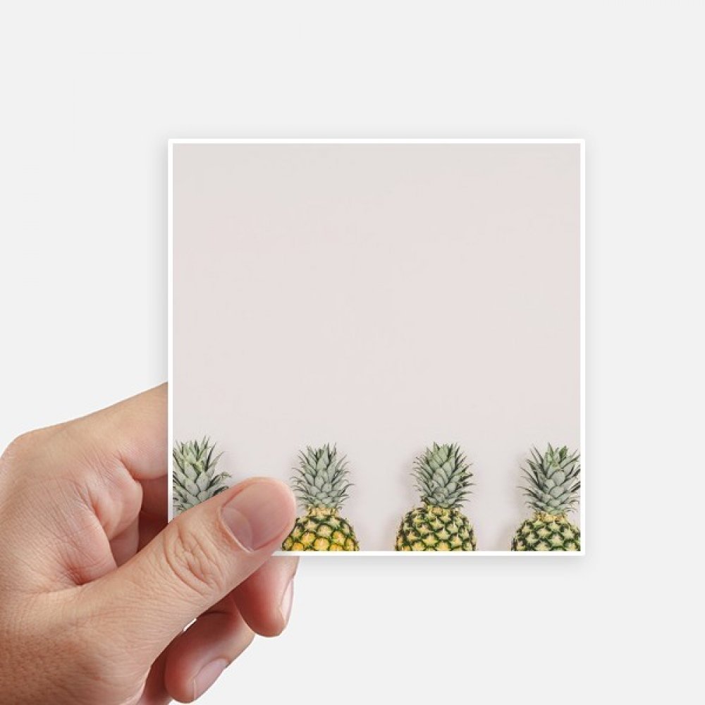 Sticker ananas frais pour personnaliser votre ordinateur portable et valise