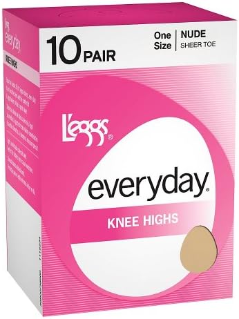 L&#39;eggs Everyday Knee Highs ST 10