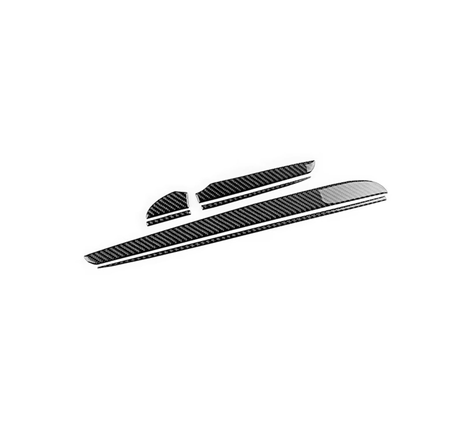 Decoration Auto Interior Compatible with Chrysler 300 300C 2011 2012 2013 2014 Car Carbon Fiber Interior Trim Stickers Driver Passenger Side LHD RHD