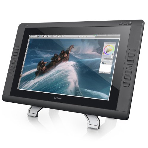 Wacom Cintiq 22HD - Tableta gráfica (LED 22' HD, 1.2 Kg, 2 watt_hours), Negro