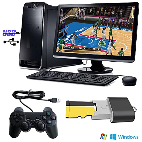 Retro PSP Games 55in1 SPG Tensna PC Video Games Play on Android or PC Classical Arcade Game 64G SD Card With One Gamepad