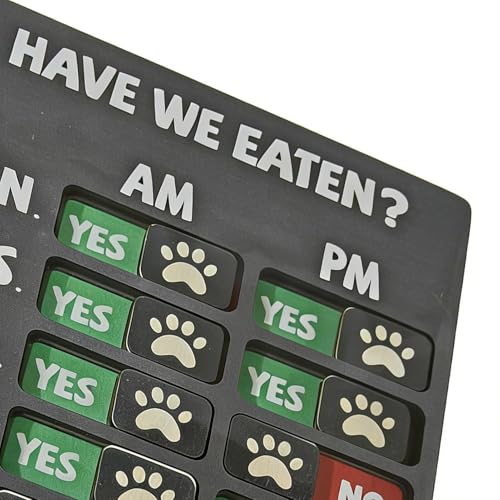 Señal de recordatorio para comida de perro ideal para el salón 7