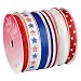 Morex Ribbon 6-Pack Sweet Petite, Patriotic