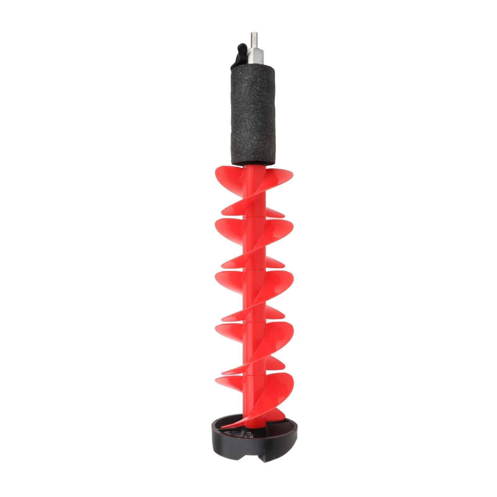 Generic Trapano per Ghiaccio, Trapano per Ghiaccio Portatile E in Metallo Da 15 Cm, Ideale per La Pesca E per Le Attività Invernali, 75cm