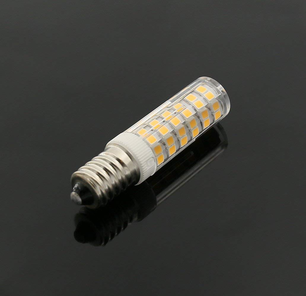 Lampadine a LED Lampadine LED E14 da 7 W, SMD 2835, equivalente alogena 65, Attacco a Vite Piccolo, Angolo del Fascio di 360 Gradi 650 Lumen, Caldo