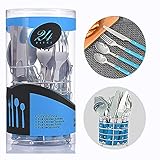 ✅ Unser besteckset ist aus hochwertiges edelstahl stainless steel , widerstandsfähig, Hygienisch, Rostfrei, spülmaschinengeeignet, und formstabil