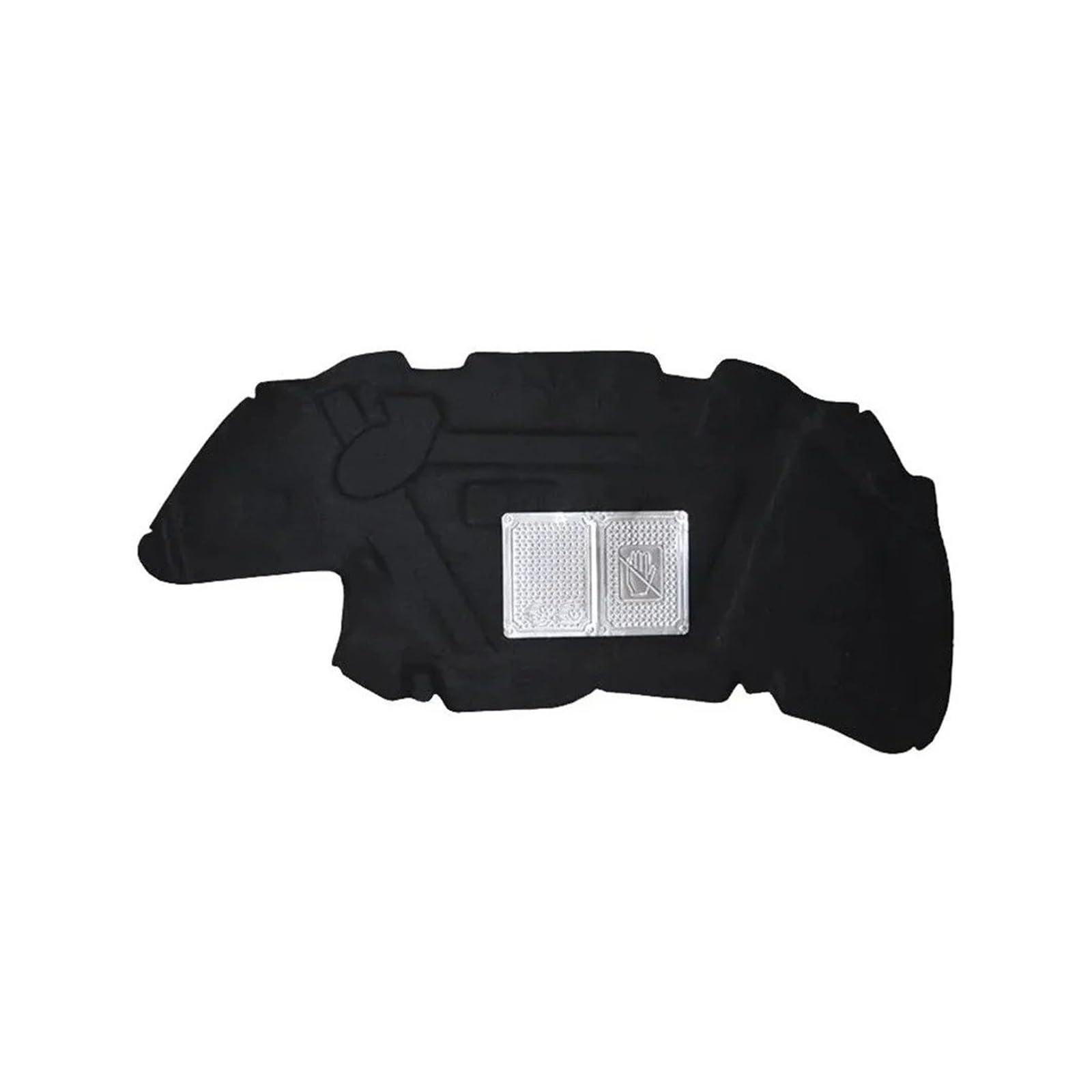 Waleqw One Color Car Front Hood Engine Sound Heat Insulation Cotton Pad Soundproof Mat Cover For Peugeot 206 1999~2016 2000 2001 2002 Accessories Engine Heat Insulation Pad(B)