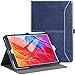 Price comparison product image ZtotopCase Case for iPad 10.2 Case, Fit iPad 8th Generation (2020)/7th Generation (2019), Premium Leather Business Folio Cover With Pocket and Auto Wake/Sleep Function, Multi-angle, Blue