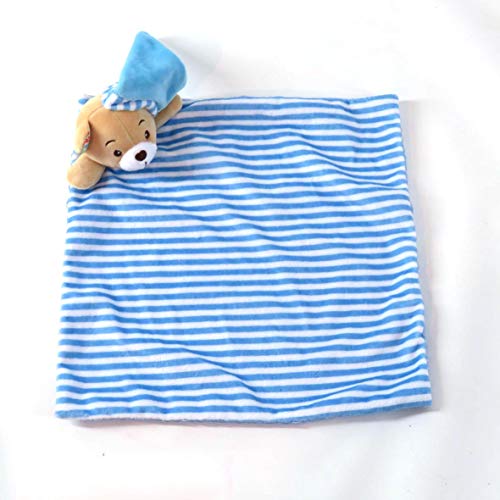 Love Naninha com Chocalho Urso 2 em 1, Azul