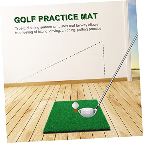 Vanzack Golf Pad Interior Accessories Outdoor Accessories Indoor Golf Balls Putting Practice Aid Square Golf Practice Mat Hitting Pad Indoor Practice Mat Pad For Home Portable Hitting Pad #TOP5
