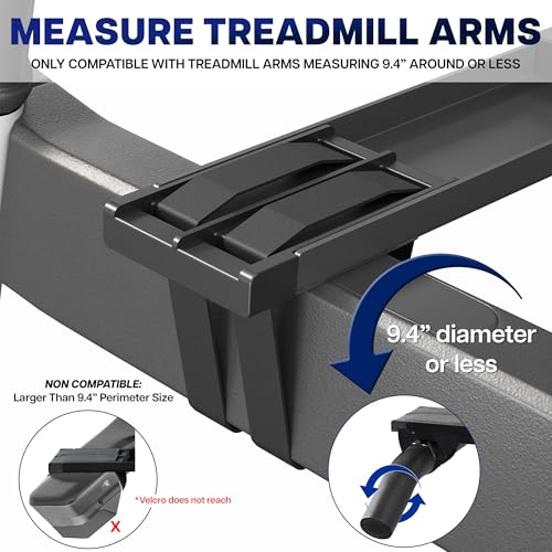 VIVO Universal Wooden Laptop Treadmill Desk, Adjustable Ergonomic Notebook Mount Stand for Treadmills, Includes Mouse Pad and Wrist Support, STAND-TDML4 - Image 4