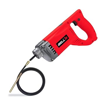 IBELL Concrete Vibrator CV50-81, 1050W, Copper Armature, 5000 RPM, 35mm, Vibration Freq 150Hz, Amplitude of Vibration 0.9m with 1.5m rod