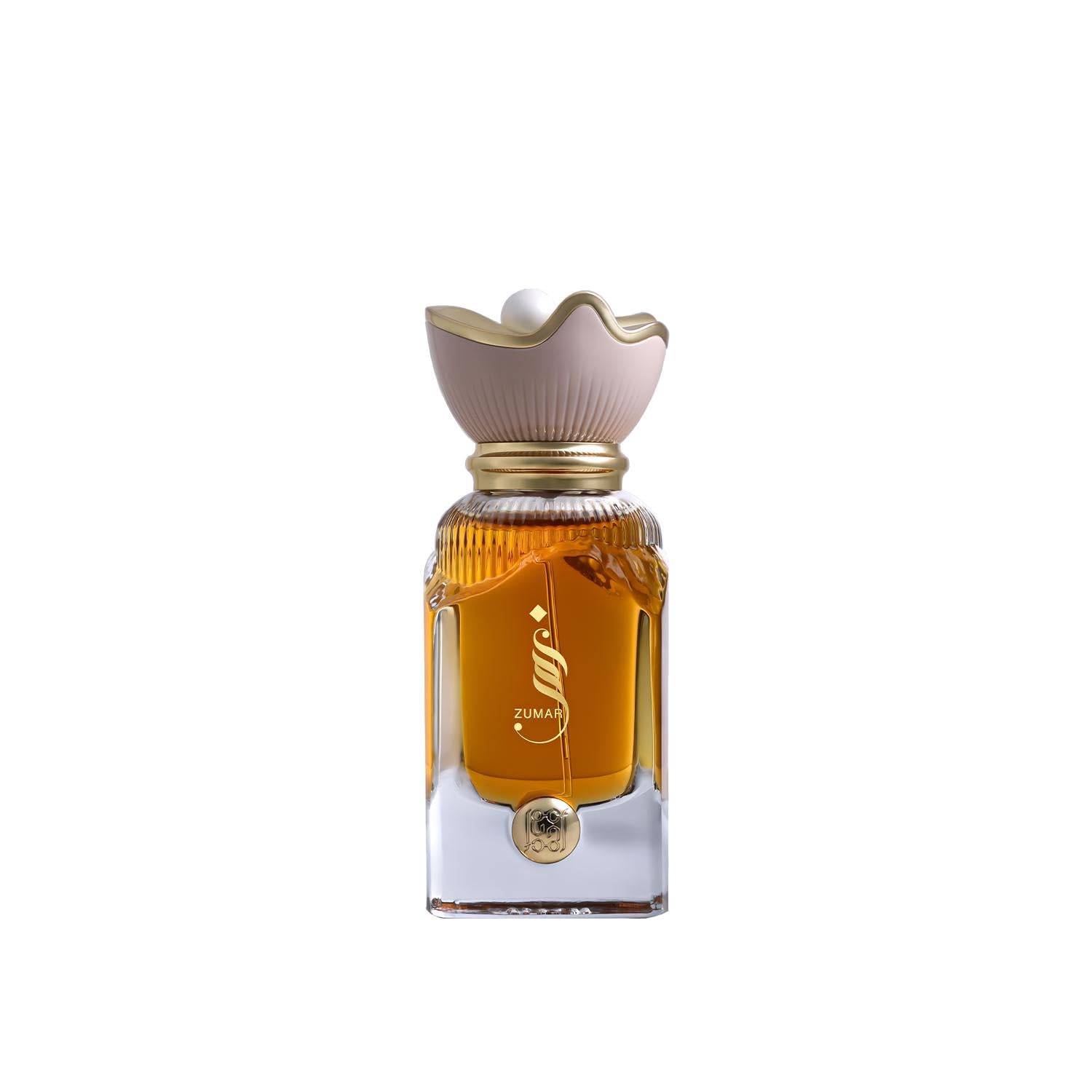 Ahmed Al Maghribi Zumar 60ML Perfume | Long lasting unisex perfume | Kinam oud accord | White musk | Saffron Pear-image-3