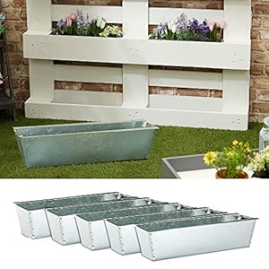 Cepewa 6er Set Pflanzkästen für Europaletten