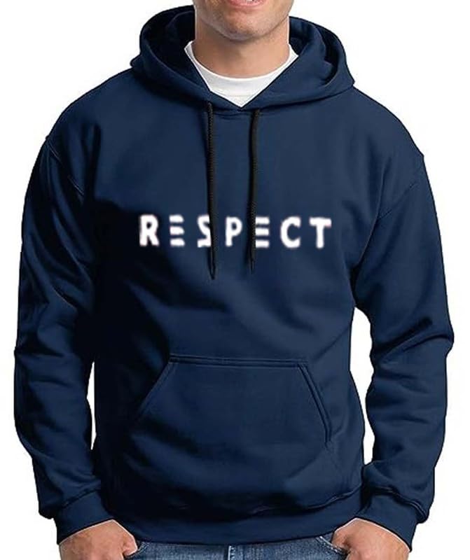 hit square Fleece Respect Full Sleeves Hooded Sweatshirt for Men-picture-50