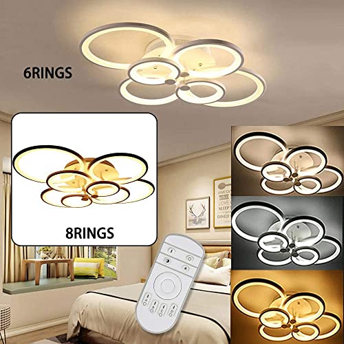 Plafonnier LED variable 3 couleurs en acrylique haute performance - 6