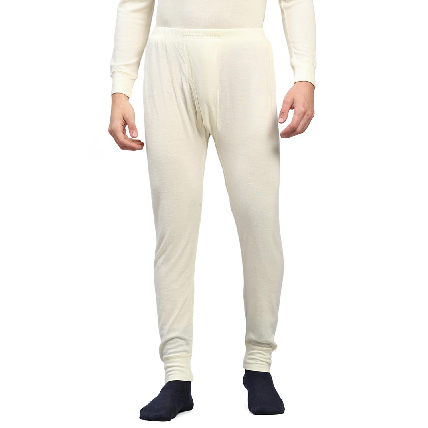 monte carlo Mens Regular Fit Solid Elasticated Mid Rise Thermal Lower| Thermal Pant for Men (Pack of 1)-picture-40