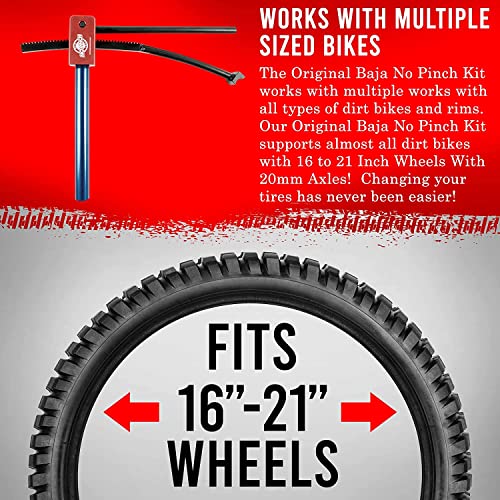 Original Baja No Pinch Tire Changing Kit for Motocross, Enduro, and