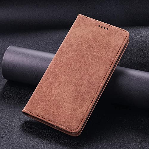 Étui portefeuille iPhone 13 Pro Max étui magnétique marron - 2