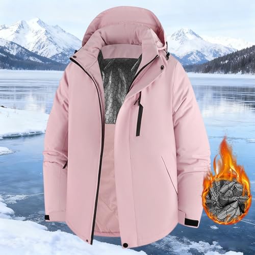 Chaqueta extraíble impermeable unisex para protegerse del frío extremo 2
