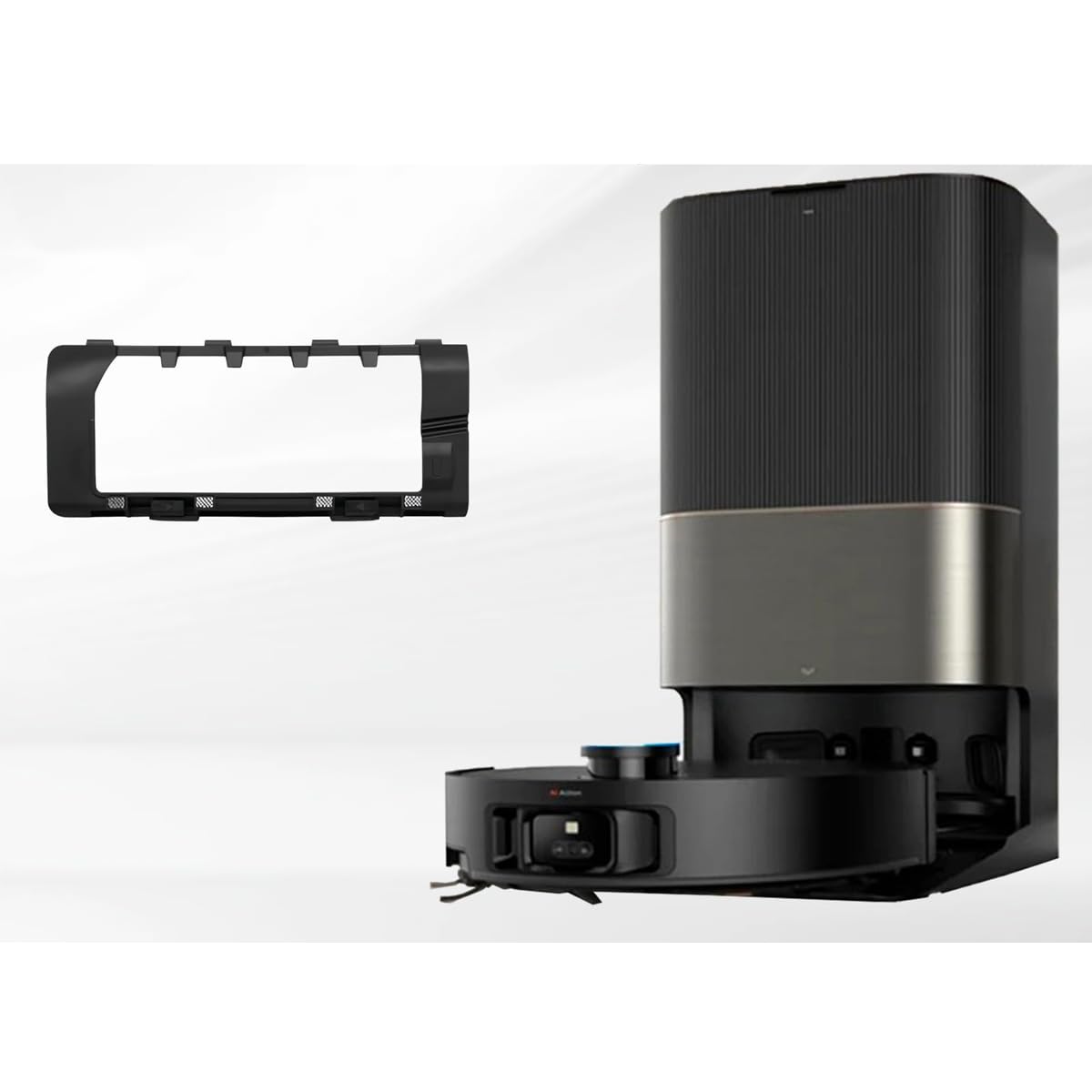 Copertura di ricambio per la protezione della spazzola principale del robot compatibile con gli aspirapolvere X50 Ultra Complete, L40s Pro Ultra, X50 Master, L50 Pro Ultrar