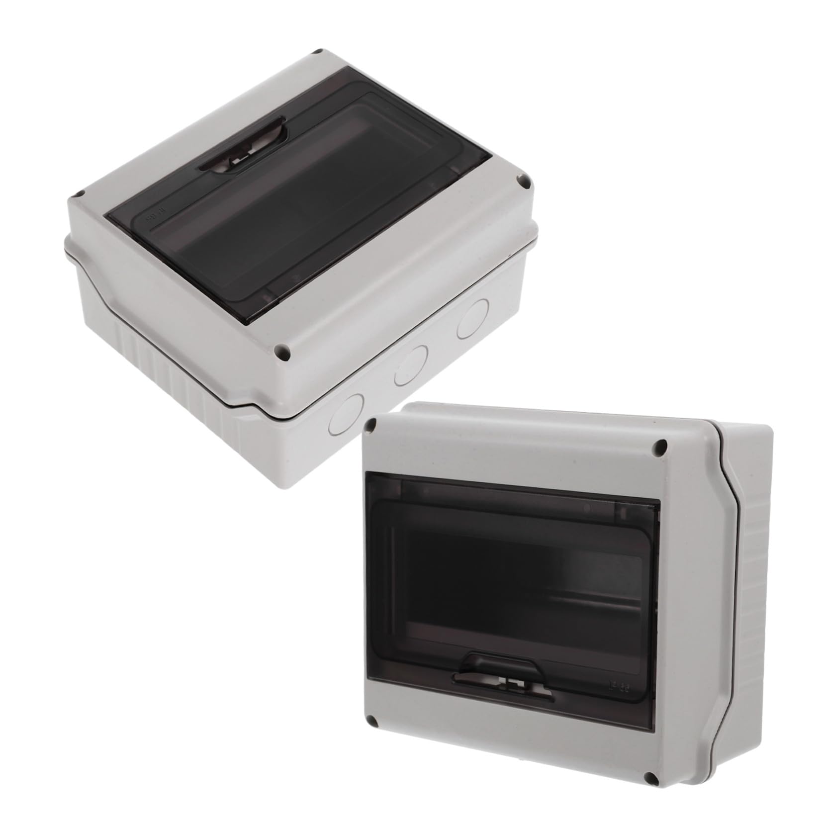 Lot De 2 Boîtes De Distribution Électrique Étanches Boîtiers De Protection Boîtiers Électriques Étanches Extérieurs