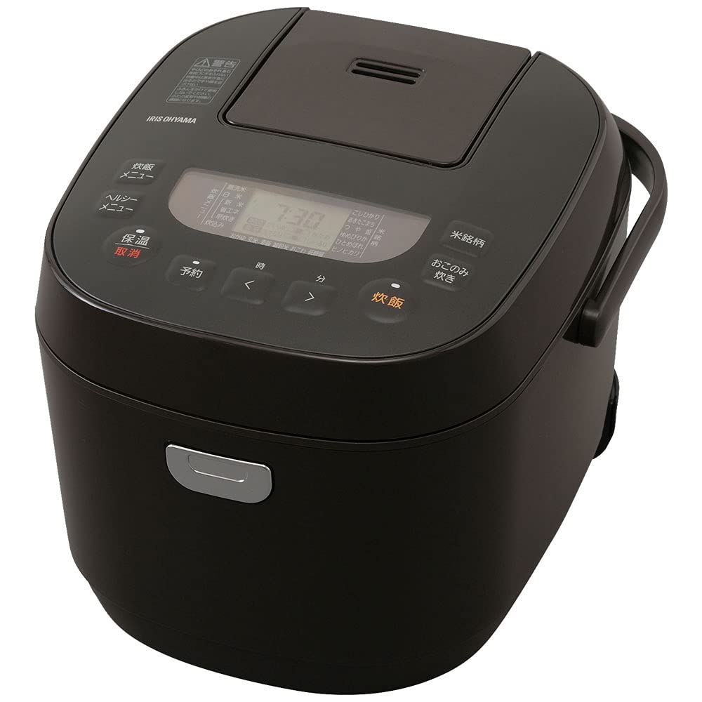アイリスオーヤマ 1升 10合炊きジャー炊飯器KRC-ME10-T色ブラウン Amazon | ジャー炊飯器10合 KRC-ME10-T ブラウン | アイリスオーヤマ