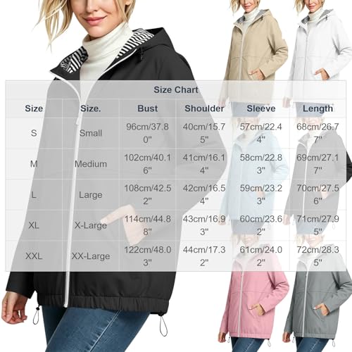 Chaqueta impermeable mujer con capucha cortavientos ligera running 4