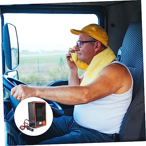 SOLUSTRE 1Pc Aquecedor De Carro Veículo Ventilador Quente Aquecedor De Espaço Aquecedor De Janela Do
