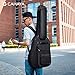 CAHAYA 40 41 42 In Multi-pockets Acoustic Guitar Bag 6 Pockets 0.4In 10mm Thick Padding Water Resistent Guitar Case Gig Bag CY0181