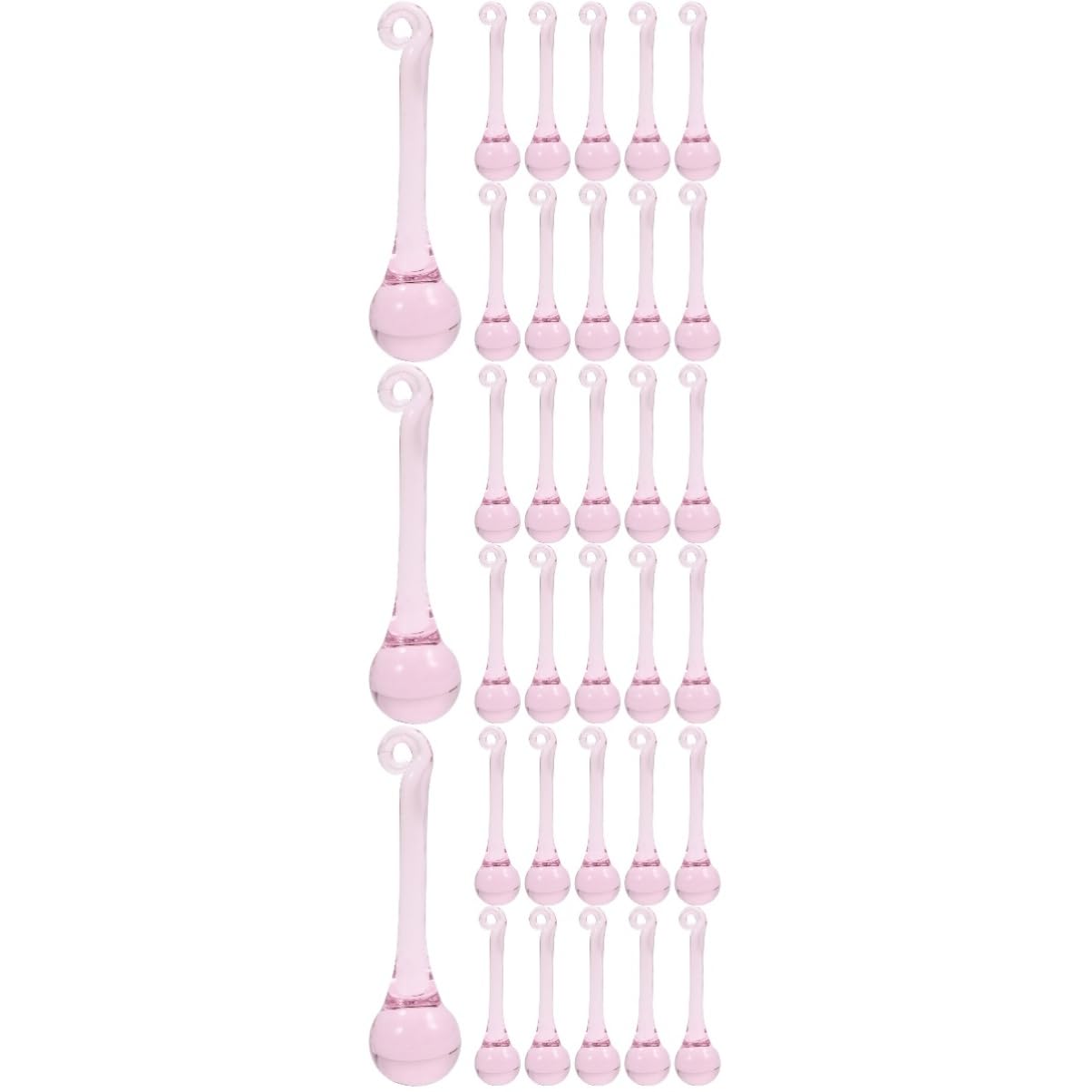 Pendentifs cristal pour lustre lors d'un mariage élégant