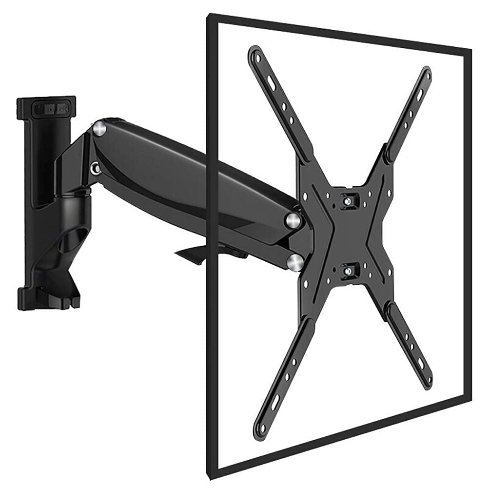 Uchwyt do telewizora, stabilny pochylony i obrotowy uchwyt ścienny do większości telewizorów LED 32-50 cali LED, LCD, OLED, plazmowych telewizorów płaskoekranowych W/400 x 400 mm