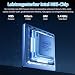 Auusda Business-Laptop für die Arbeit, Notebook-PC für Studenten, 15,6-Zoll-FHD-Display, 4-Kern-Prozessor, hintergrundbeleuchtete Tastatur, Fingerabdrucksensor, 16 GB DDR4-RAM 512GB NVMe SSD