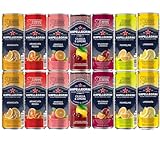 San Pellegrino 14 Pack Sparkling Fruit Soda Variety – Includes Cherry Lemon – Orange, Lemon, Grapefruit, Blood Orange, Prickly Pear, Pomegranate Orange – Refreshing Citrus Drinks