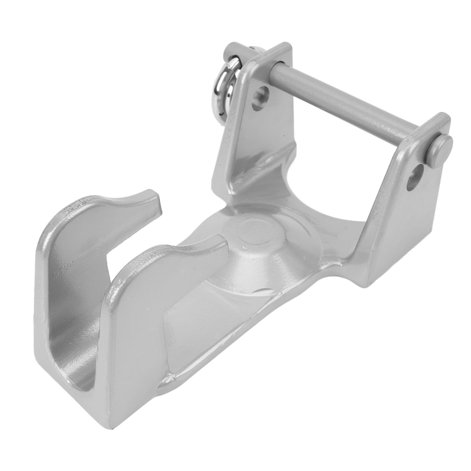 Gooseneck Anhänger Schloss Rostbeständig Verstellbar mit Zahlenschloss für 2 516 Zoll Kupplungen (Silber)