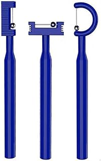 Equipo de tratamientos del habla en suministros y equipo médicos,Un kit de tres piezas para el entrenamiento de los músculos orales con un elevador de lengua lateral y un entrenador de punta