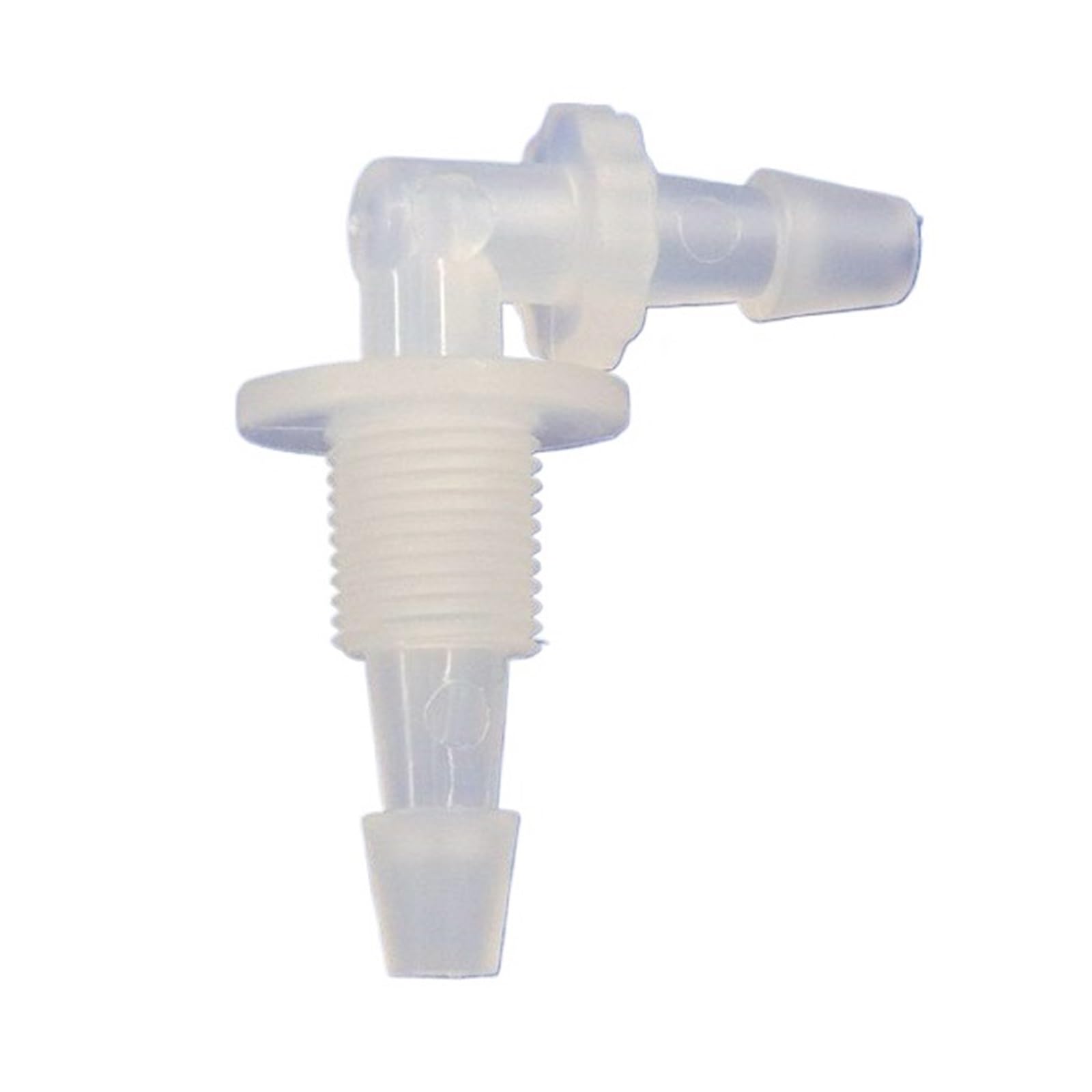 5~200 Uds M6 M8 G1/8 G1/2 rosca a 2-12mm PP Unión de mamparo conectores acodados tuerca hexagonal acuario pecera conector manguera bomba aire(11.1-G1I2-11.1,50pcs With Nuts)