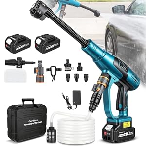 Yofuly Akku Hochdruckreiniger Kompatibel mit Makita 18V Akkus