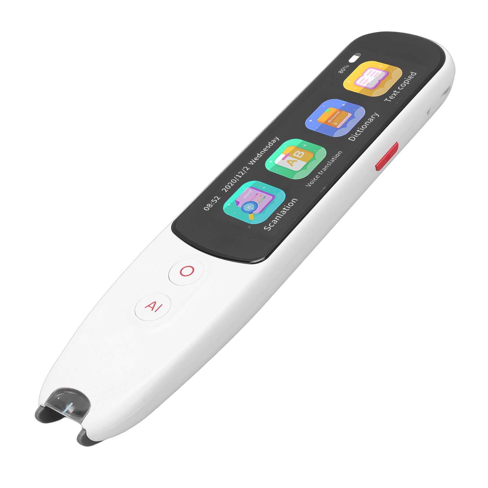 Jeffergarden Übersetzungsstift, AI Smart Pen mit Text-to-Speech und Scannen, 8 GB Speicher für Studenten und Sprachlerner