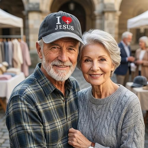 Image of I, Love Embroidered Baseball Cap