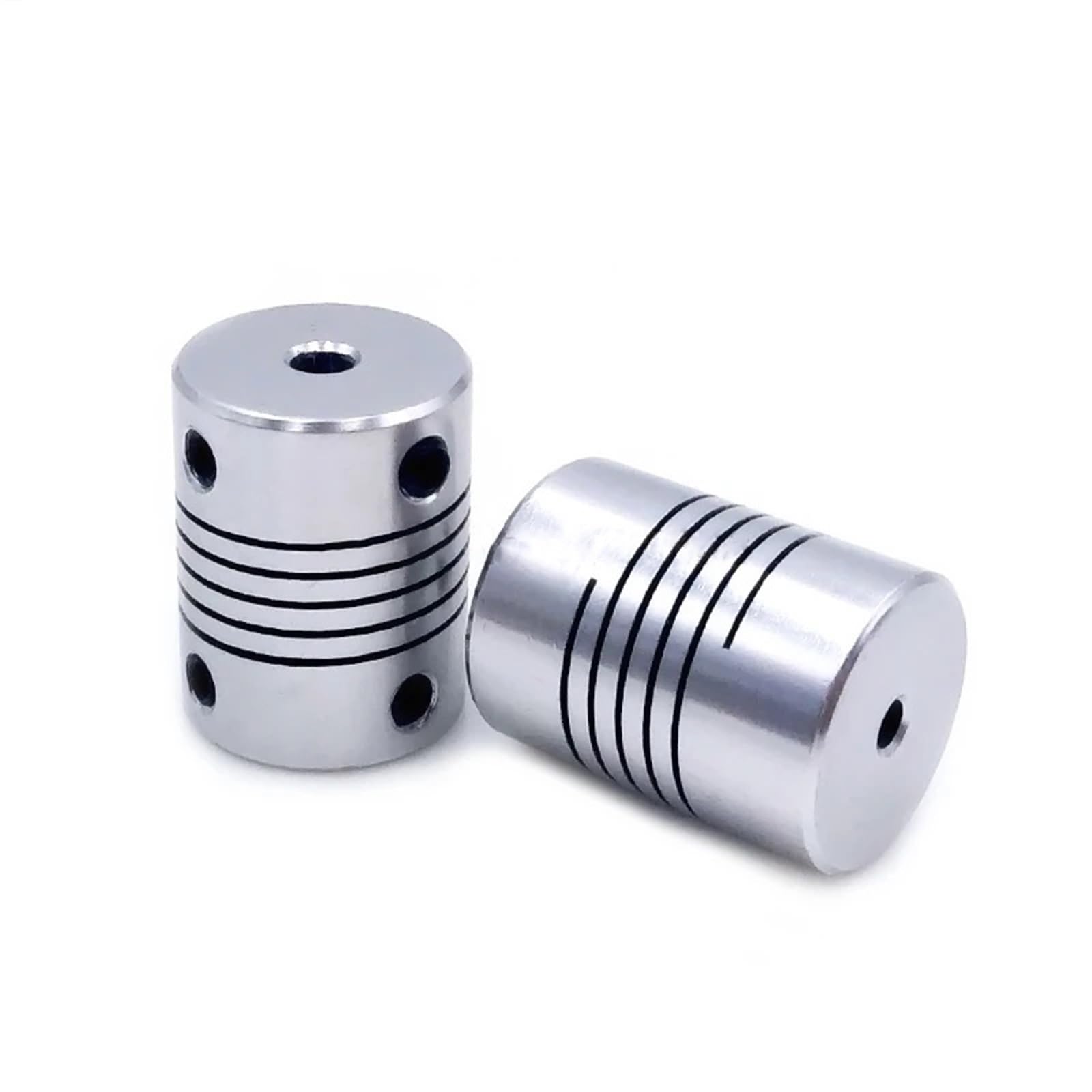 Aluminium-Pflaume Flexibel, D19 L25 Aluminium-Klauenkupplung for Graviermaschinen-CNC-Schrittmotoren, verschiedene Größen(3mm X 3mm)