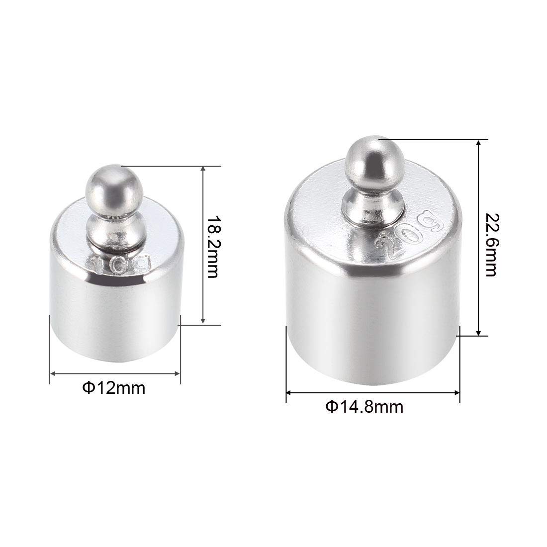Pesi Per Taratura Bilancia Set Pesi Calibrazione 17 Pezzi - 211,1