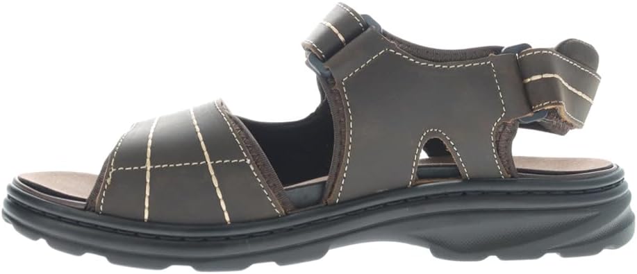 Propet Mens Hudson River Casual Sandals Casual - Black - Image 3